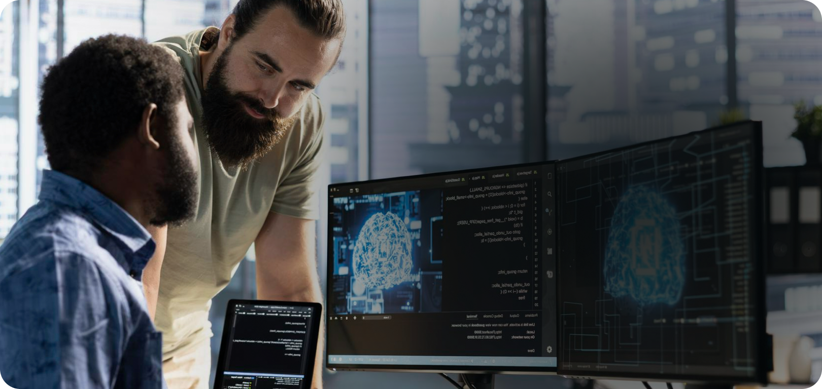 AI talent working in technology sector