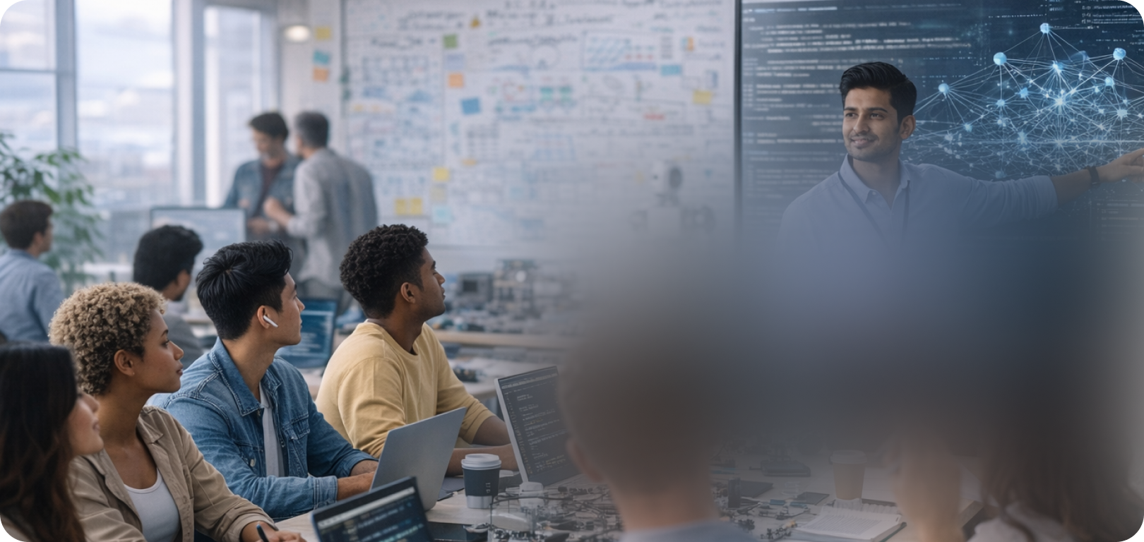 Team collaboration in AI development